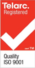 Telarc registered Quality ISO 9001